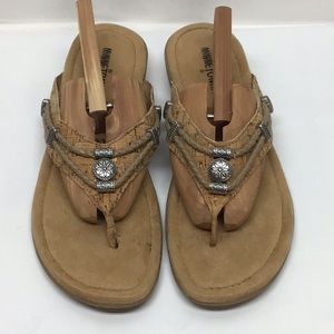 Minnetonka like-new cork sandals